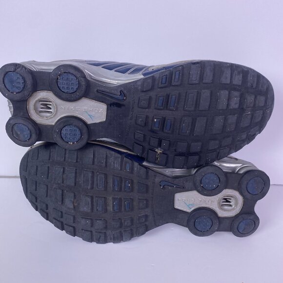 Nike Shox Turbo 8 Shoes Sneakers Boy's Youth 7Y Blue Gray Athletic 344933-402 - Picture 12 of 16